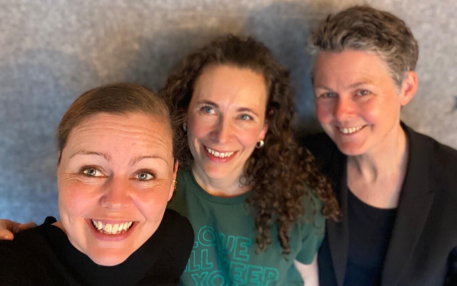 Katrine Thielke, Rikke Damgaard og Henriette Rald, Podcast, GIV ORDET TIL